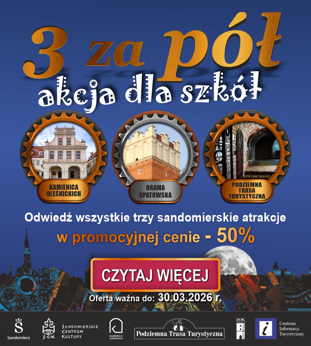 banerek 3 za pol akcja dla szkol