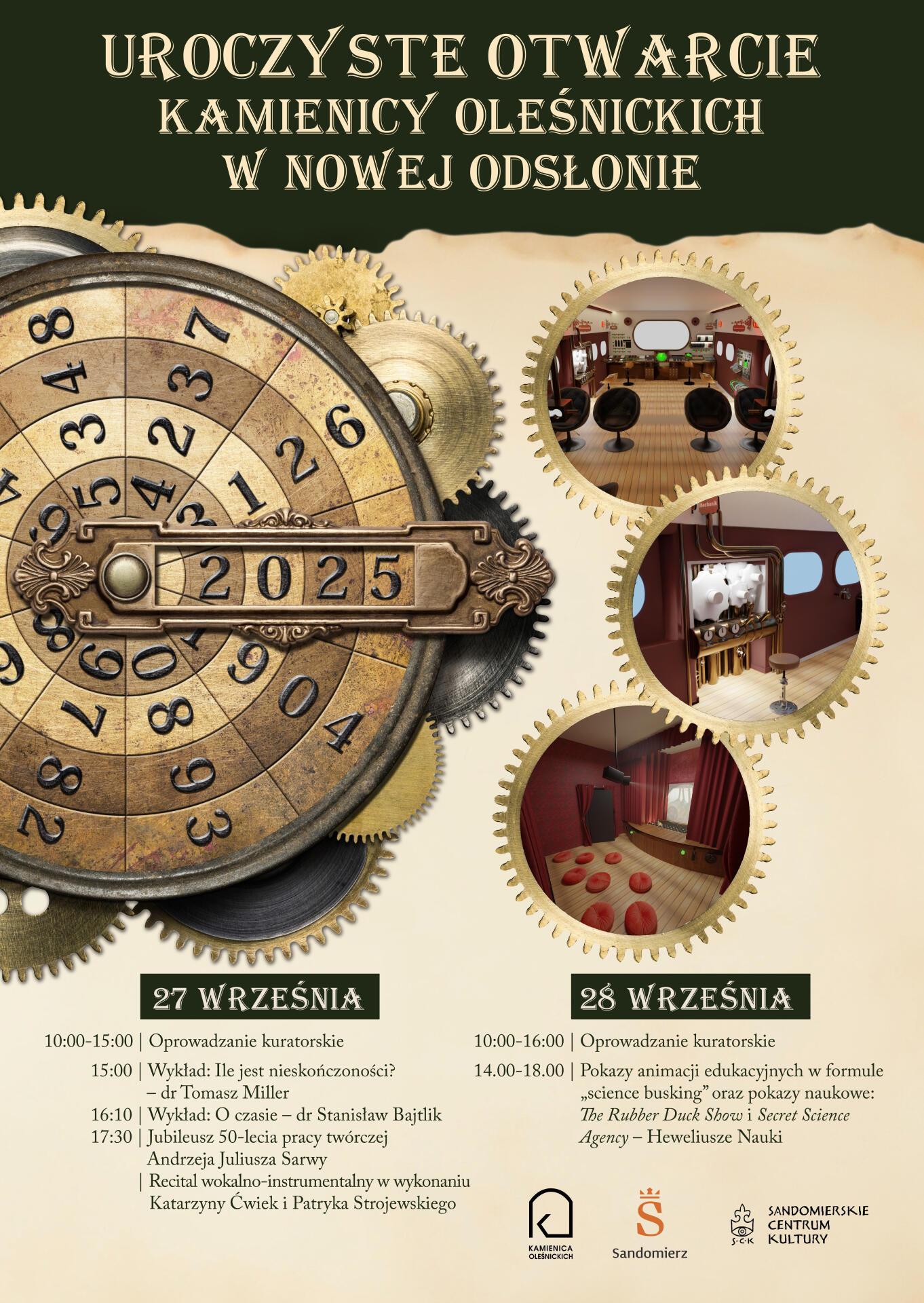 plakat otwarcie kamienicy